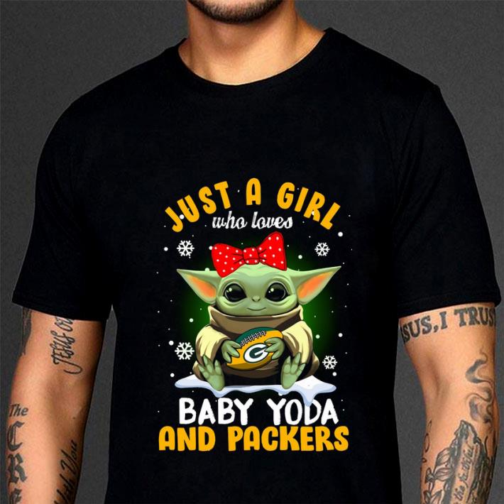 Best Just A Girl Who Loves Baby Yoda And Green Bay Packers Star Wars Shirt Best Just A Girl Who Loves Baby Yoda And Green Bay Packers Star Wars Shirt