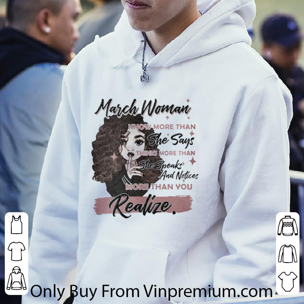 dcb39008 awesome march girl knows more than she says funny queen shirt 4 - Awesome March Girl Knows More Than She Says Funny Queen shirt