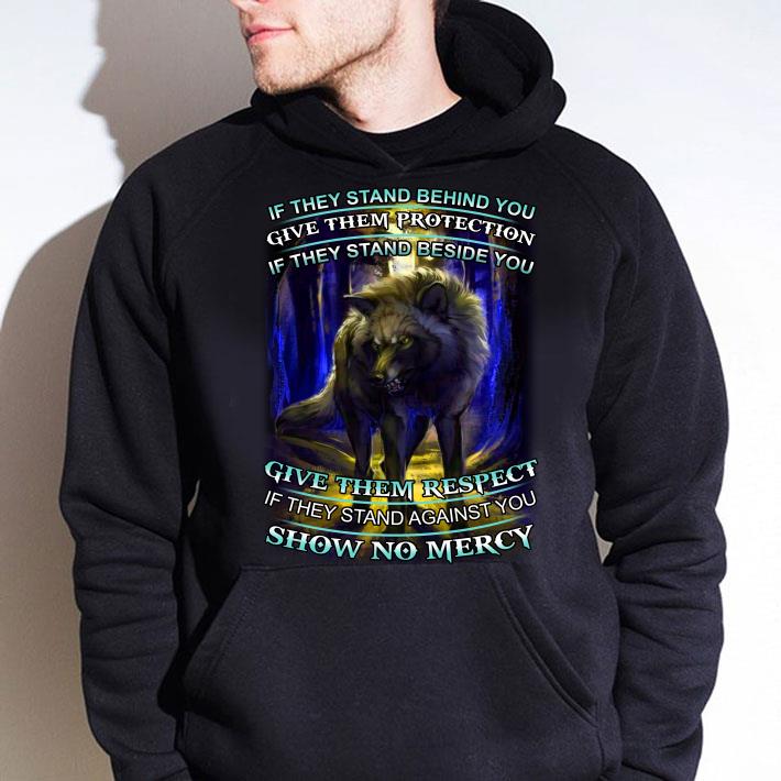 Official Premium Wolf if they stand behind you give them protection if they stand shirt 86958e2b premium wolf if they stand behind you give them protection if they stand shirt 4 - Official Premium Wolf if they stand behind you give them protection if they stand shirt
