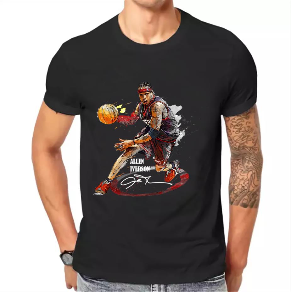 Allen Iverson Philadelphia,Hardwood Classics Throwback NBA Swingman Shirt Vintage