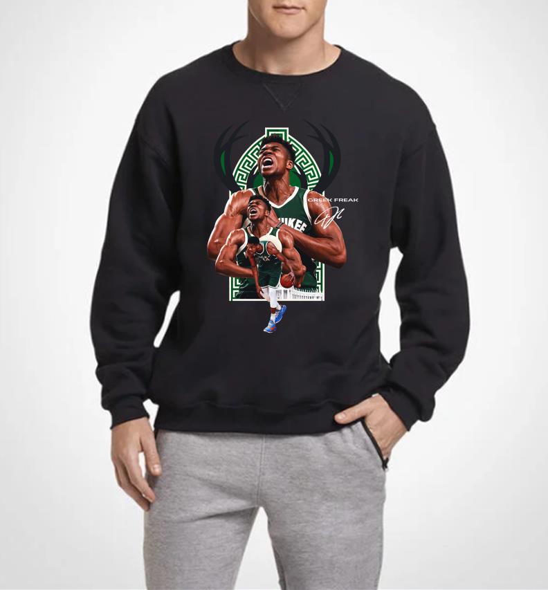 Greek Freak Shirt, Giannis Antetokounmpo Milwaukee Bucks Shirt Vintage