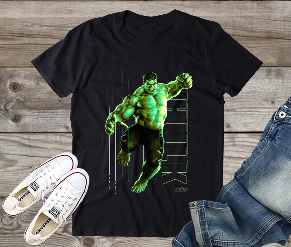 Hulk Marvel Avengers Infinity War Shirt, Marvel Infinity War Incredible Hulk Jump Smash Shirt