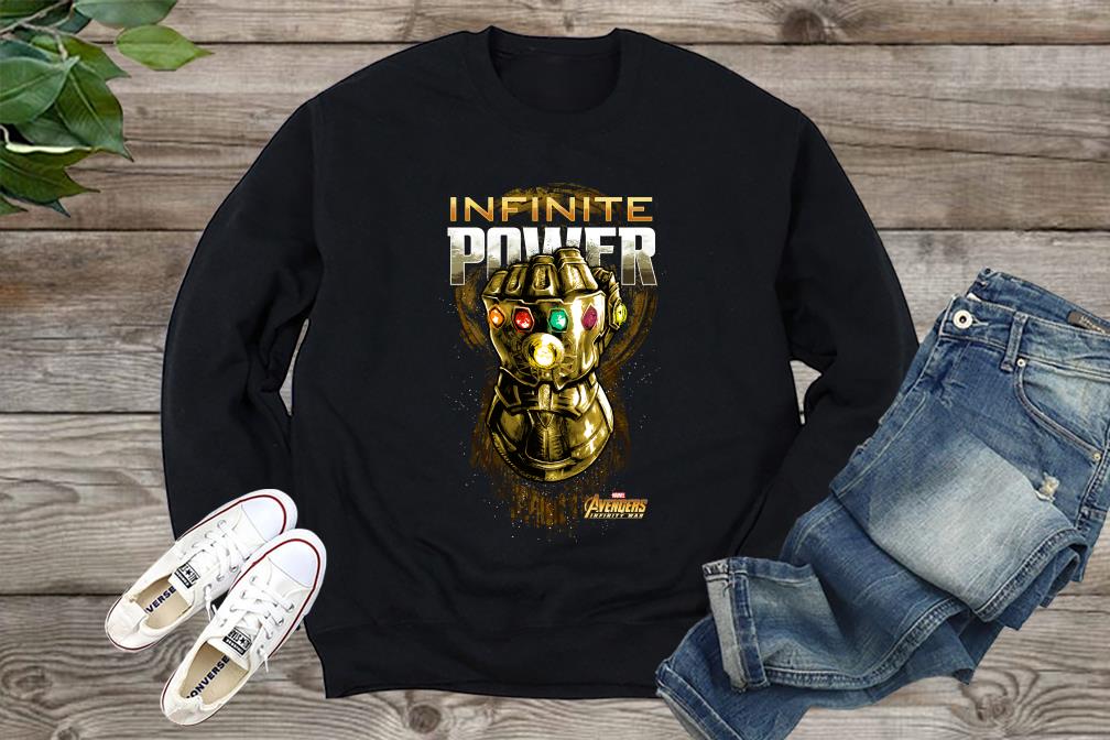 Marvel Avengers Infinity War Infinite Power Shirt, Marvel Avengers Shirt