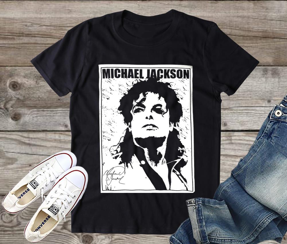 Michael Jackson Shirt, Signature Shirt, King Of Pop Legend Icon Music Shirt