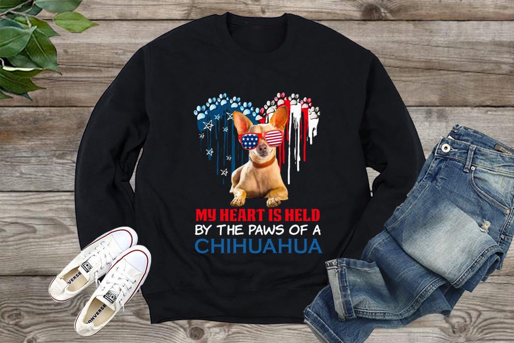 My Heart Is Held By Paws Of A Chihuahua Shirt, Chihuahua Shirt, Men Shirt