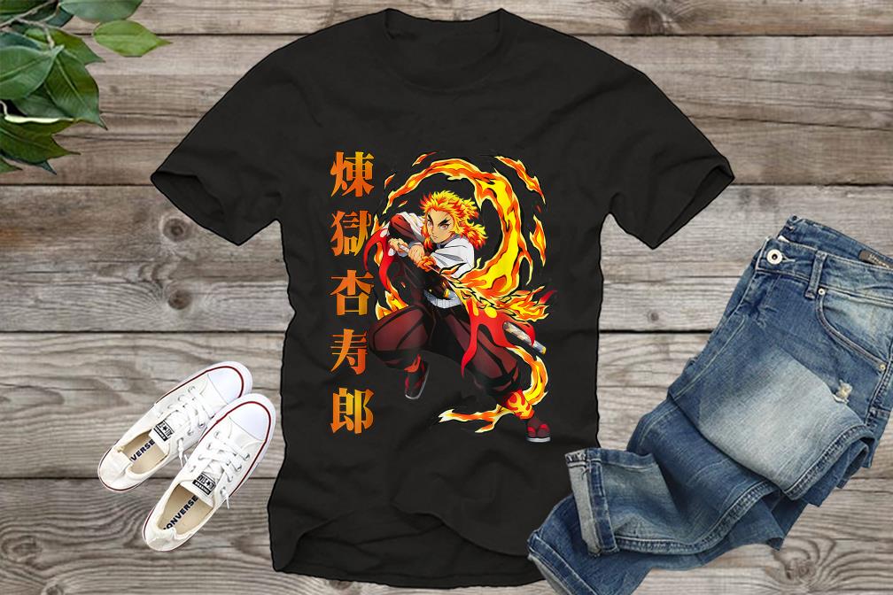 Premium Demons Slayers Kime Tsus No Yaibas Rengokus Shirt, Unisex Shirt