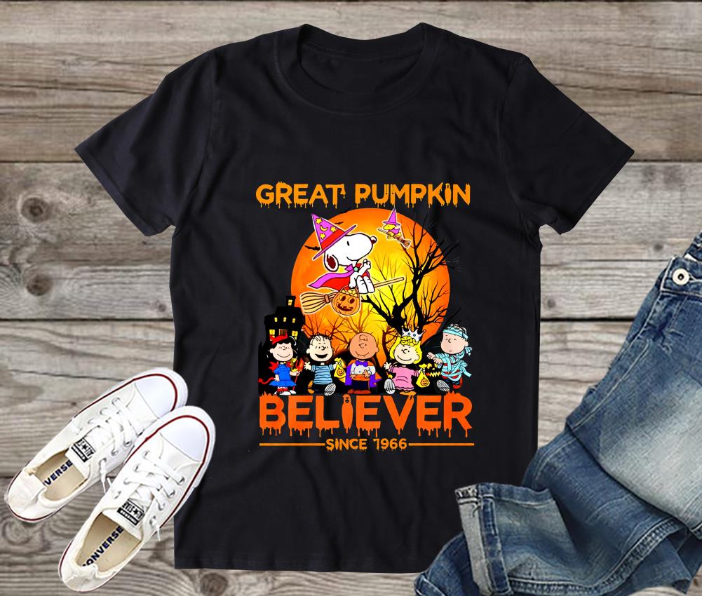 Snoopy Shirt, The Peanuts Shirt, Great Pumpkin Believer Since 1966 Halloween Shirt