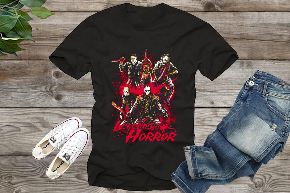 Vintage Legends of Horror Movie Shirt, Halloween Shirt, Fot Men, For Fan Shirt