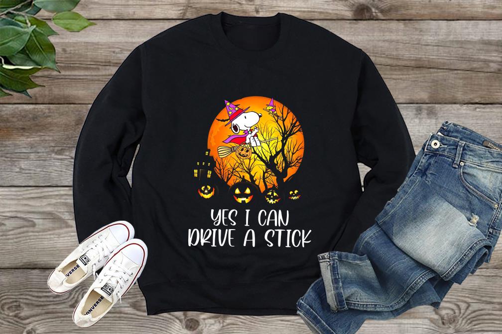 Yes I Can Drive A Stick Snoopy Halloween Shirt, Halloween Shirt, Snoopy Shirt, Men Shirt