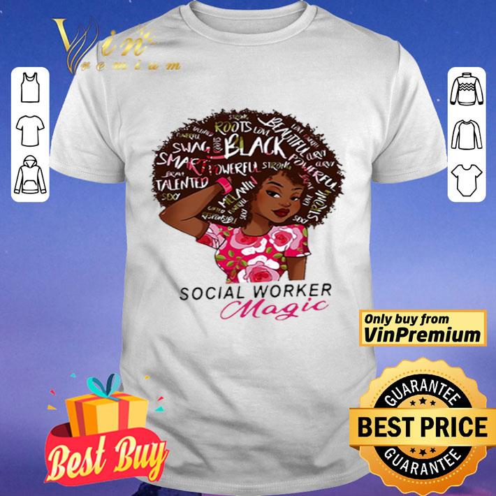 Social Worker Magic black shirt