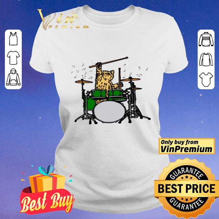 The Cat Hits The Drum shirt