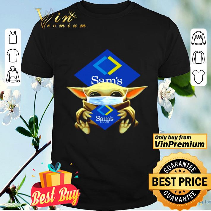 Baby Yoda Mask Sam’s Club Coronavirus shirt