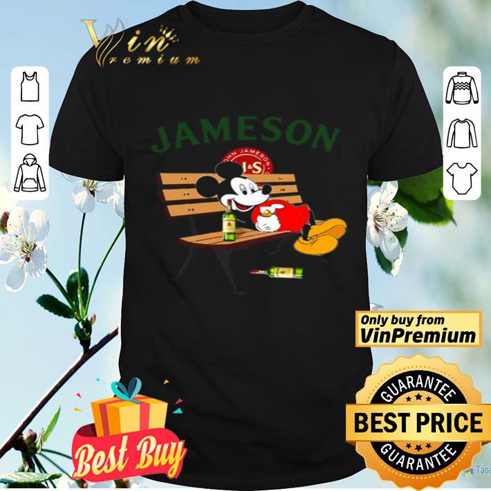 Mickey Mouse drink Jameson Irish Whiskey shirt