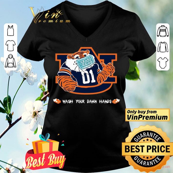 Auburn Tigers wash your damn hands shirt