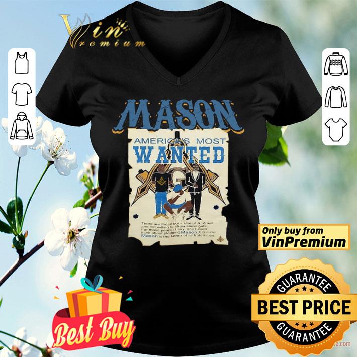 Mason America's Most Wanted shirt