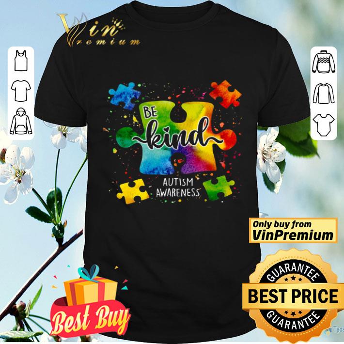 Be Kind Autism Awareness Colors shirt