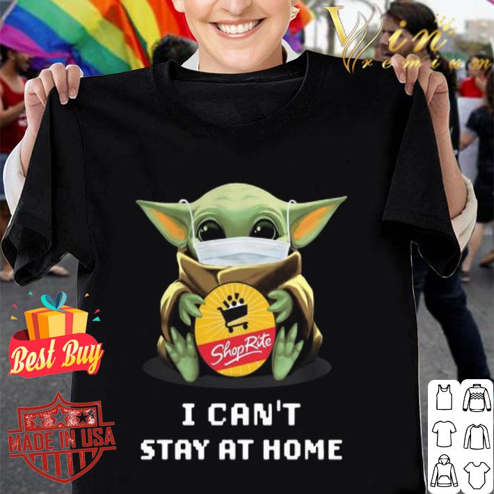 Baby Yoda mask ShopRite i can’t stay at home Coronavirus shirt