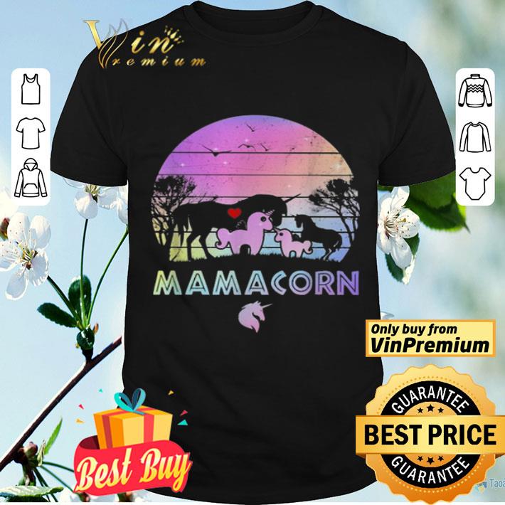 Vintage Unicorn Mamacorn shirt