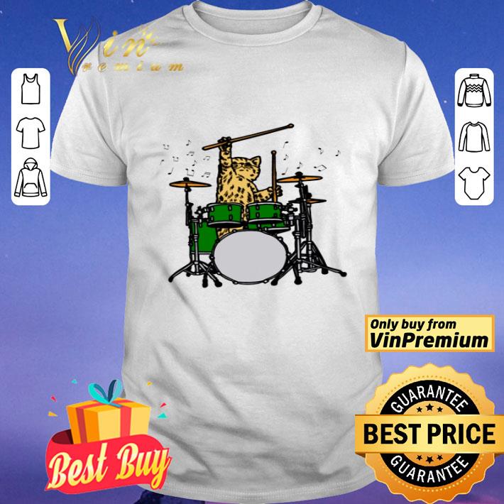 The Cat Hits The Drum shirt