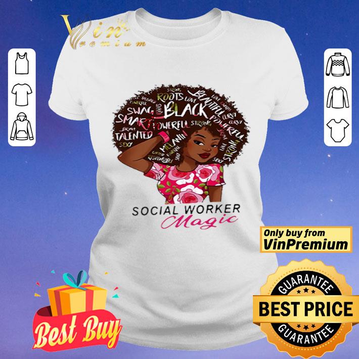 Social Worker Magic black shirt