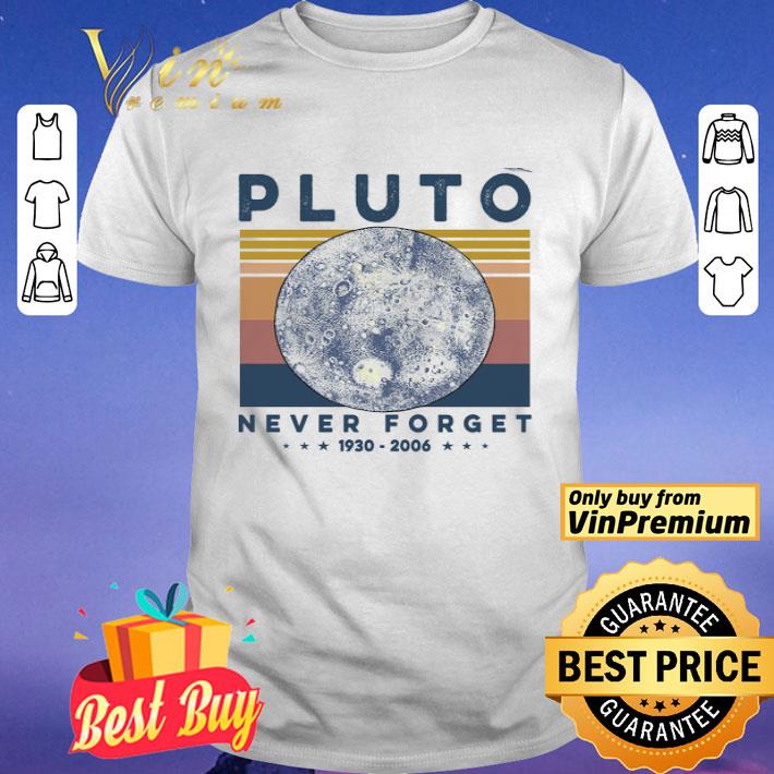 Pluto Never Forget 1930 2006 Vintage shirt