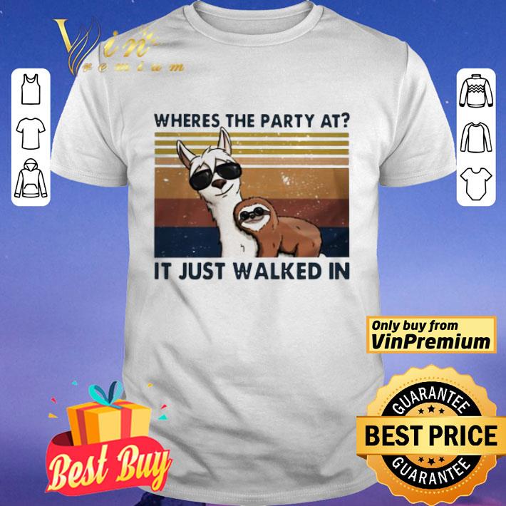 Camels and sloths wheres the party at It just walked in vintage shirt