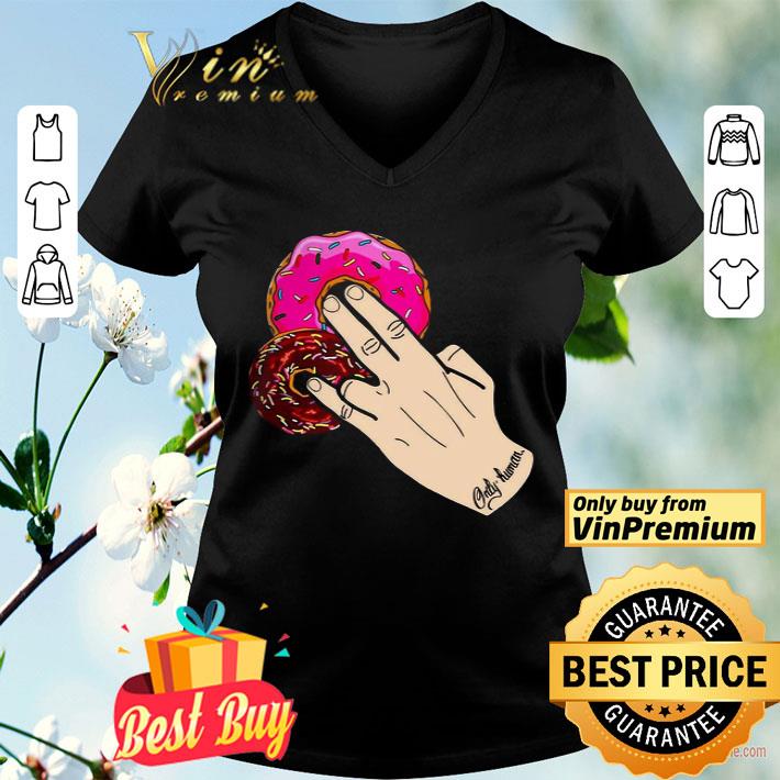 Dunkin Donuts Only Human Hand shirt