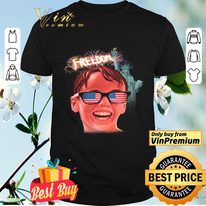 Kid American Freedom Independence shirt