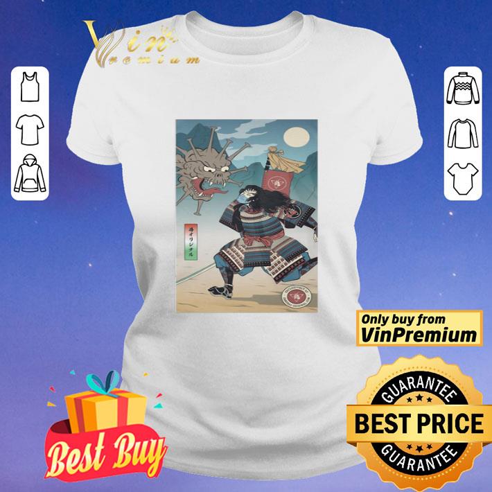 Samurai Vs Virus Demon No 3 shirt