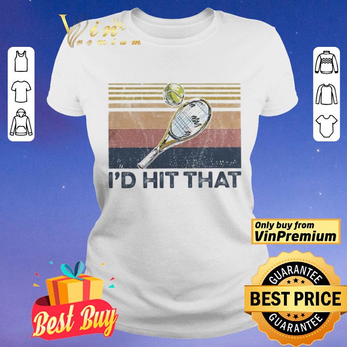Tennis Id hit that vintage shirt