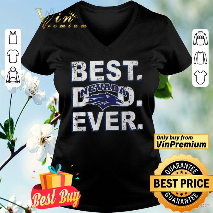 Best Dad Ever Nevada Wolf Pack Father’s Day shirt