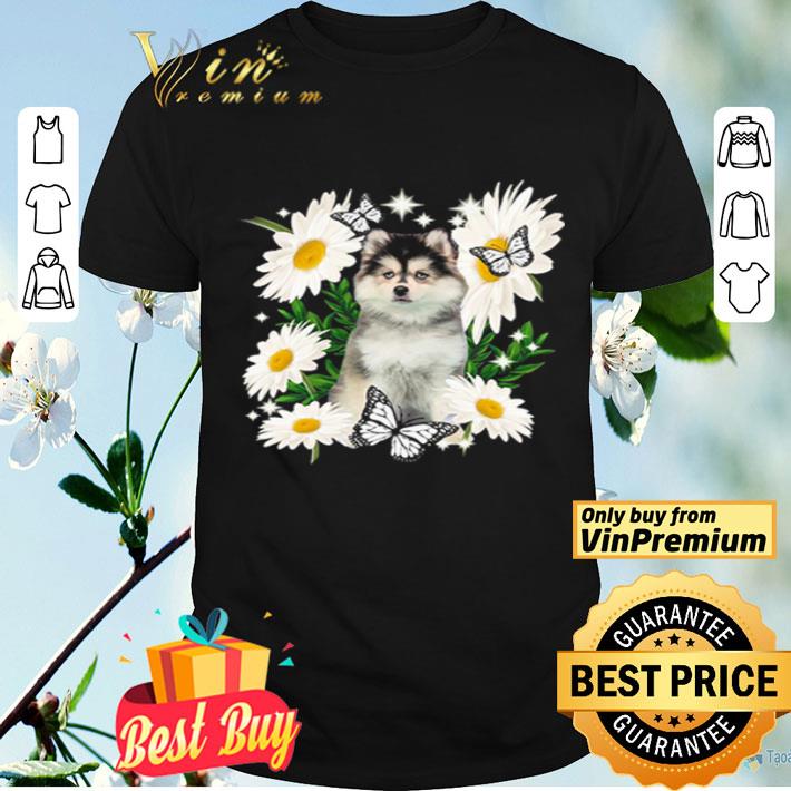 Pomsky Daisy flower Classic shirt