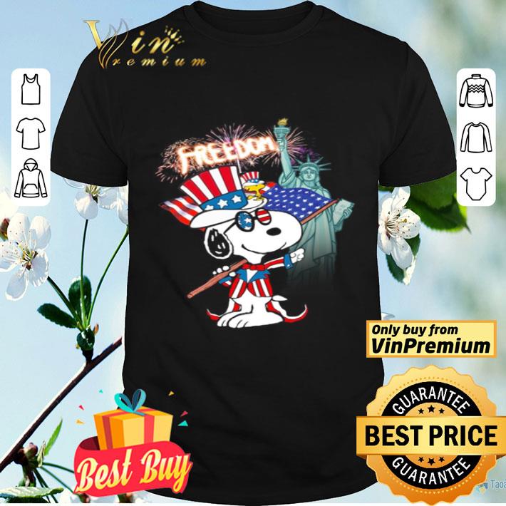 Snoopy American Flag Day freedom Independence day shirt