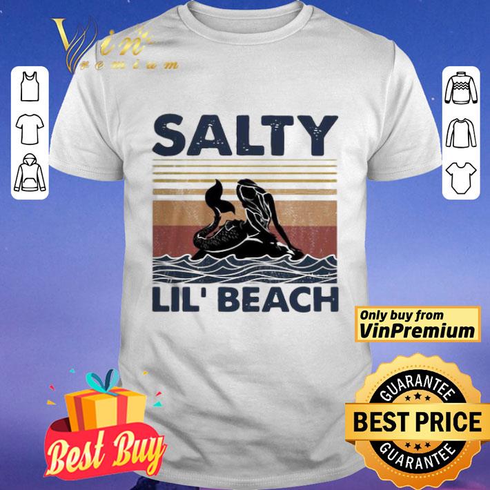 Mermaid Salty Lil’ beach vintage shirt