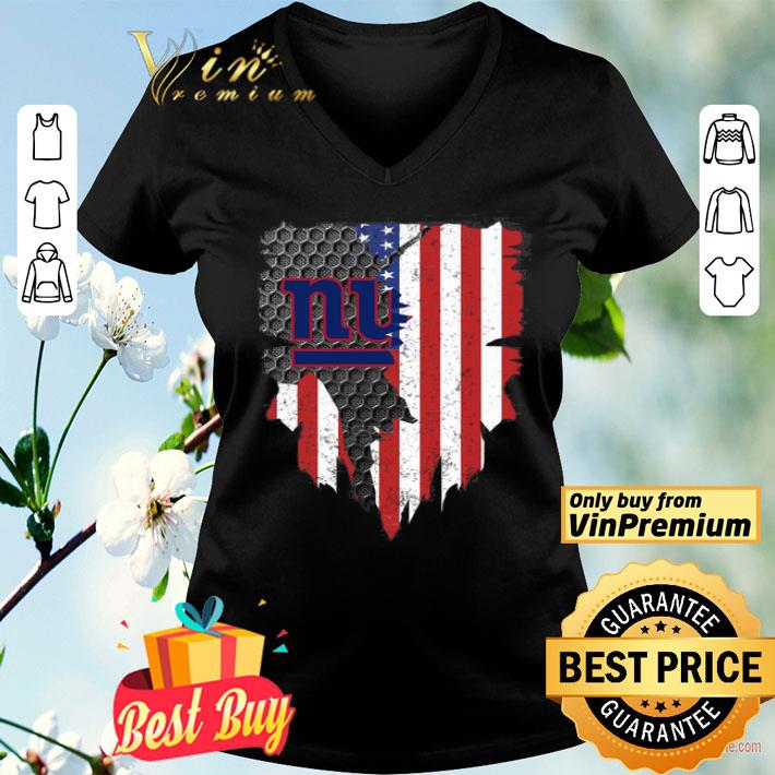 New York Giants Inside American Flag shirt