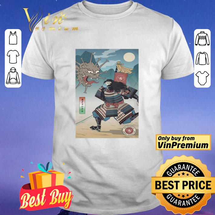 Samurai Vs Virus Demon No 3 shirt