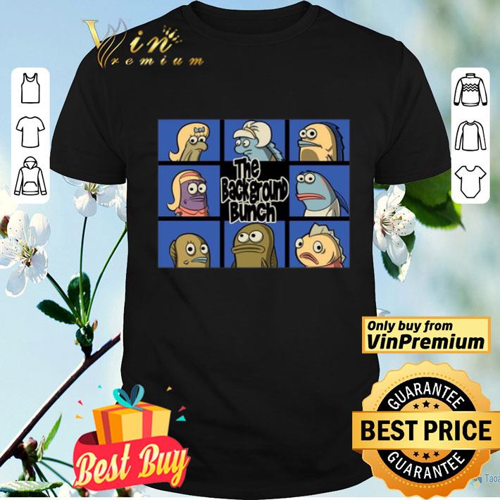 the background bunch characters shirt