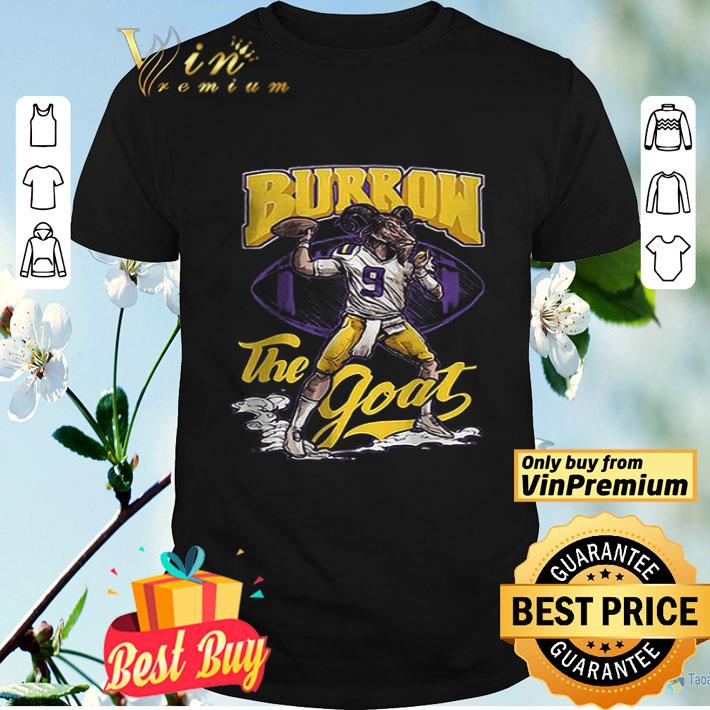 LSU Tigers Joe Burrow The Goat shirt