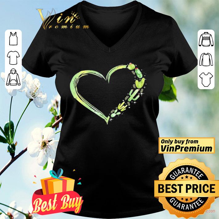 I love Cactus heart shirt