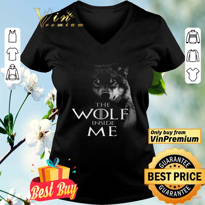 The Wolf Inside Me shirt