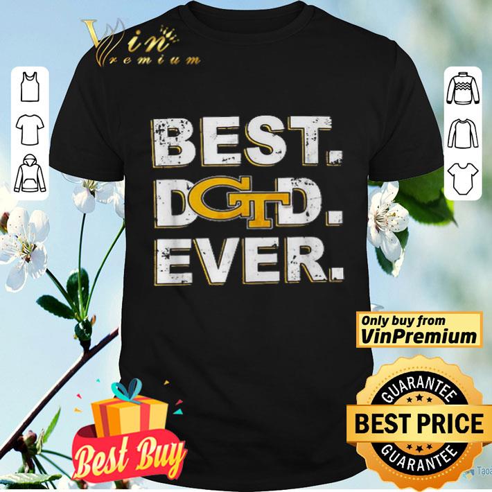 Best Dad Ever Georgia Tech Yellow Jackets Father’s Day shirt