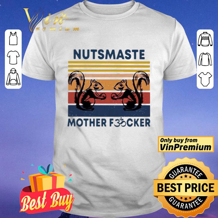 Nutsmaste Mother Fucker Squirrel Vintage shirt