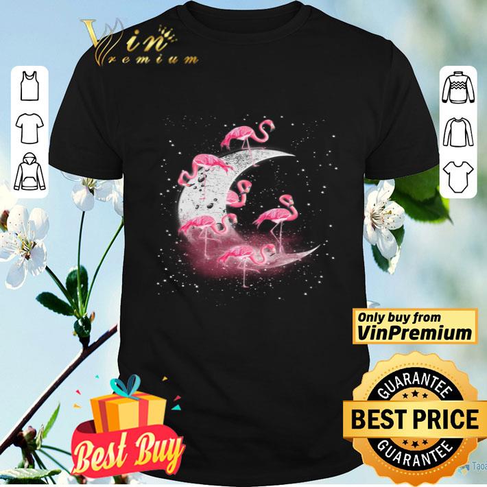Flamingo Loves To Moon And Back shirt