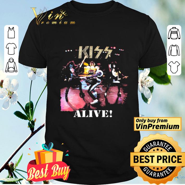 Kiss Band Alive Worldwide shirt