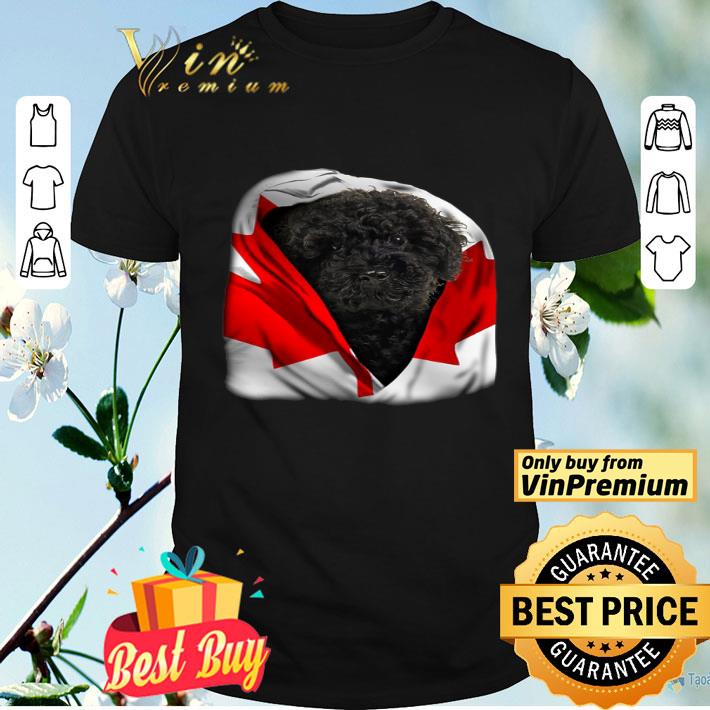 Labradoodle Cape Canada Flag shirt