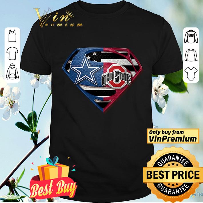 Supperman Dallas Cowboys vs Ohio State Buckeyes shirt