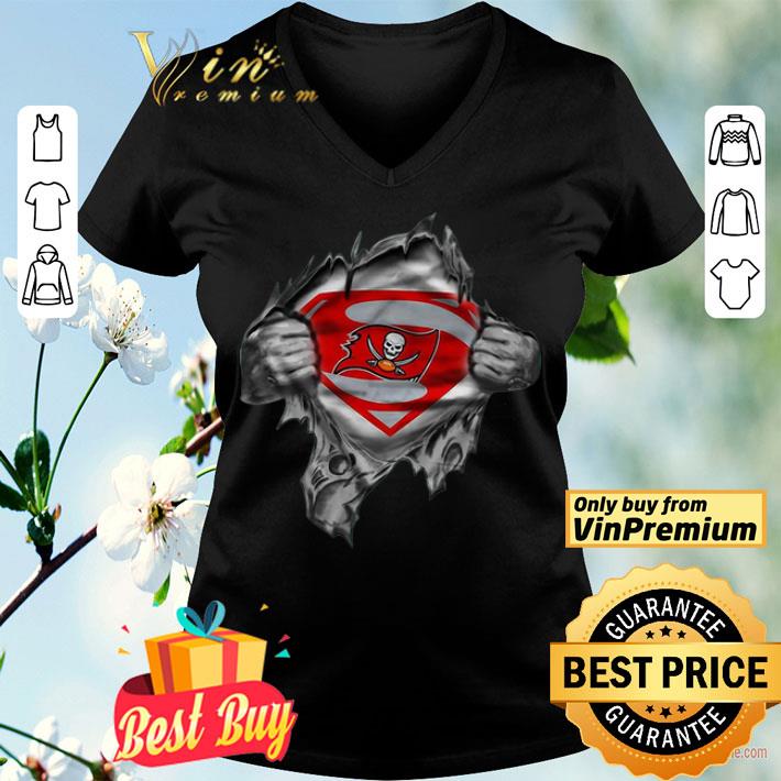 Superman Tampa Bay Buccaneers Blood Inside Me shirt