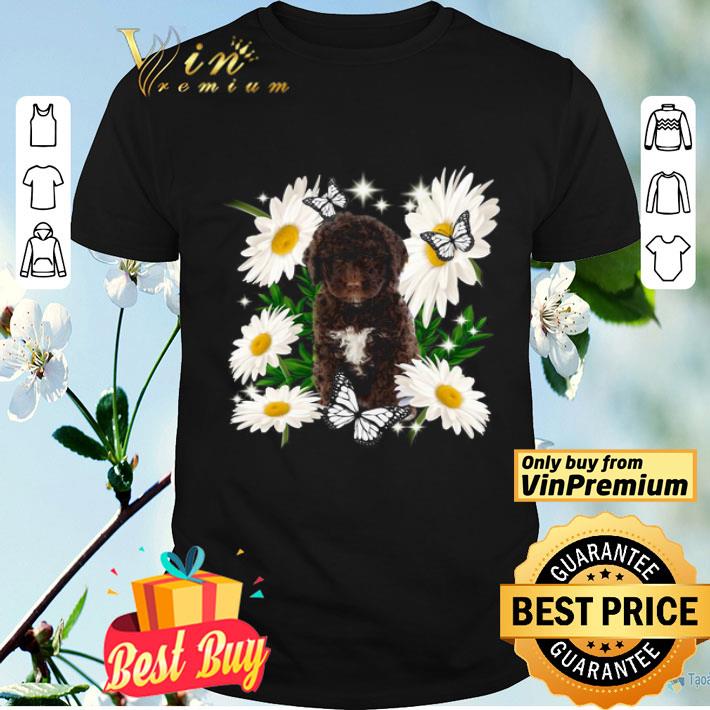 Spanish Water Dog Daisy flower Classic shirt