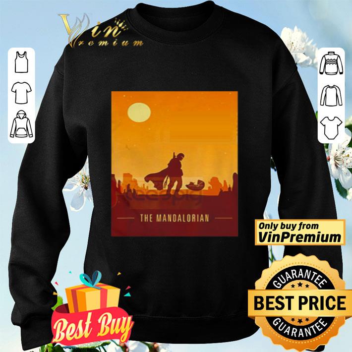 Star Wars Baby Yoda Mandalorian and child shirt Star Wars Baby Yoda Mandalorian and child shirt