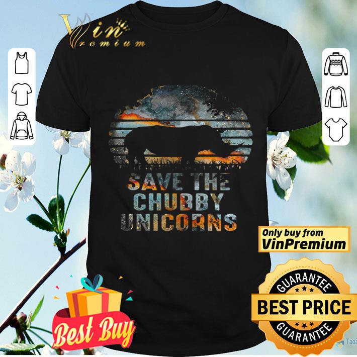 Rhino Save The Chubby Unicorns shirt